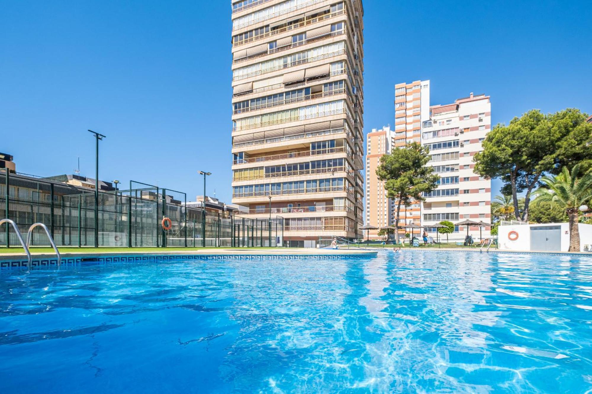 Benipark 4-2-B Poniente Beach เบนิดอร์ม ภายนอก รูปภาพ